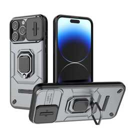 EG Backcover (iPhone 15 Plus, Grau)