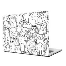 EG Hardcase (MacBook Air 13" M3 2024, Kunst, Weiss)