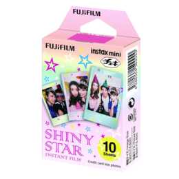 FUJIFILM Shiny Star Sofortbildfilm (10 Shots, Instax Mini)