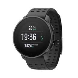 SUUNTO 9 Peak Pro (43 mm, Taille unique, Noir, Polyamide, Acier inox)
