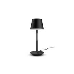 PHILIPS HUE Tischleuchte White & Color Ambiance Go (Schwarz)