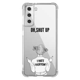 EG Backcover (Galaxy S21, Weiss)