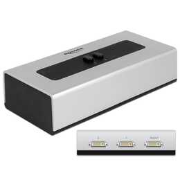 DELOCK 2 - Port DVI-Switchbox Video-Switch (DVI)