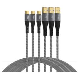 Cavo USB Lungo 5 Piedi Per Consumer Cellular Link II 2 &ndash; Micro-USB, Carica E Sincro