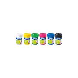 PELIKAN Temperafarbe Set (6 x 25 ml, Mehrfarbig)