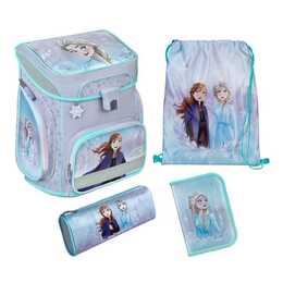 SCOOLI Jeu de sacoches Disney Frozen (18 l, Mauve, Bleu clair, Pourpre, Bleu)