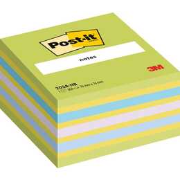 3M Haftnotizen Post-it (450 Blatt, Neongrün, Grün, Blau)