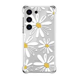 EG Backcover (Galaxy S24 Plus, Fleurs, Transparent)