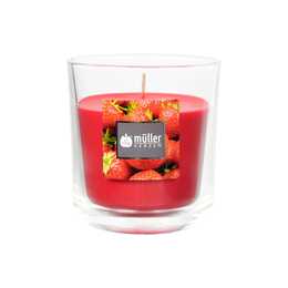 MÜLLER KERZEN Duftkerze Strawberry Love (8 cm)