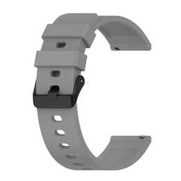 EG Cinturini (Amazfit Bip 3, Grigio, One size)