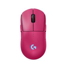 LOGITECH Pro 2 Lightspeed Maus (Kabellos, Gaming, Dark Pink)