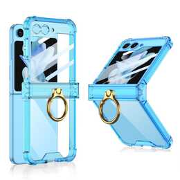 EG Backcover (Galaxy Z Flip 5, Blau)