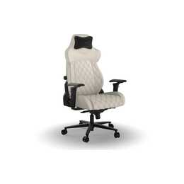 CORSAIR Gaming Stuhl TC500 Luxe Frost (Beige, Schwarz, Weiss)