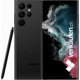 VERKAUFEN.CH Galaxy S22 Ultra (Standard, 256 GB, Schwarz, 6.8", 108 MP, 5G)