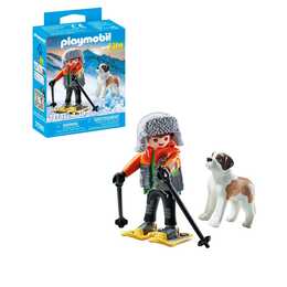 PLAYMOBIL My Life Wanderer mit Bernhardiner (71741)