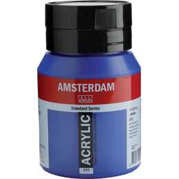 AMSTERDAM Acrylfarbe Amsterdam (500 ml, Blau)