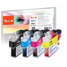 PEACH LC-3217VALP (Jaune, Noir, Magenta, Cyan, Multipack)