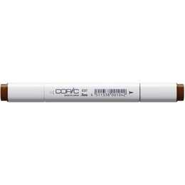 COPIC Marqueur de graphique Classic E37 Sepia (Brun, 1 pièce)