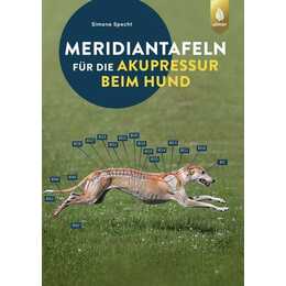 Meridiantafeln für die Akupressur beim Hund