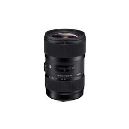 SIGMA HSM Nikon F 18-35mm F/1.8-16 (F-Mount, Schwarz)