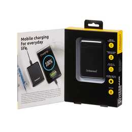 INTENSO XS10000 (10000 mAh, Nero)