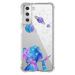 EG Backcover (Galaxy S21 FE 5G, Blau)