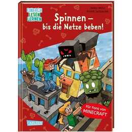 Lesenlernen mit Spass - Minecraft 8: Spinnen - bis die Netze beben!
