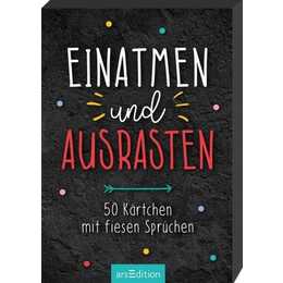 Einatmen und Ausrasten