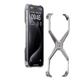 EG Backcover (iPhone 16, Silber)