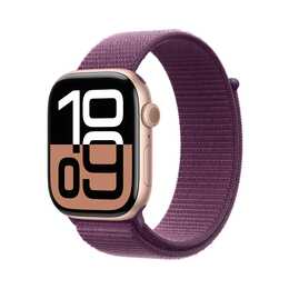 APPLE Watch Series 10 GPS + Cellular (46 mm, Aluminium, Roségold)