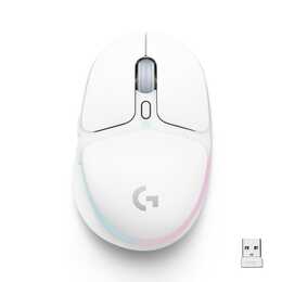 LOGITECH G G705 Souris Bluetooth (Sans fil, Jeu, Blanc)