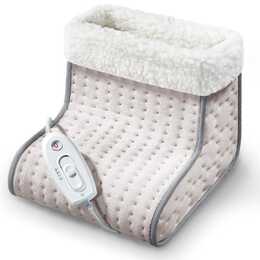 SANITAS Chauffe-pieds SFW 10 (100 W, Beige, Gris, Blanc)