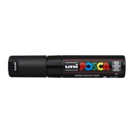 UNI Permanent Marker Posca (Schwarz, 1 Stück)