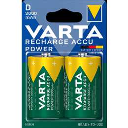 VARTA Power Batterie (D / Mono / LR20, Universel, 2 pièce)