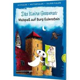 Das kleine Gespenst (Ausmalen, weitermalen, selber malen)