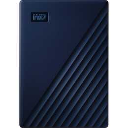 WD My Passport for Mac (USB Typ-A, 5000 GB, Blau)