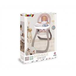 SMOBY INTERACTIVE Seggiolone della bambola (Multicolore