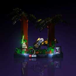 LIGHT MY BRICKS Endor Speeder Chase Diorama LED Licht Set (75335)