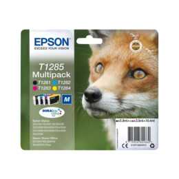 EPSON T1285 (Gelb, Schwarz, Magenta, Cyan, Multipack)