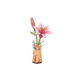 ROBOTIME Pink Lily (73 Stück)