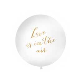 PARTYDECO Ballon Love is in the air (1000 mm, 1 Stück)