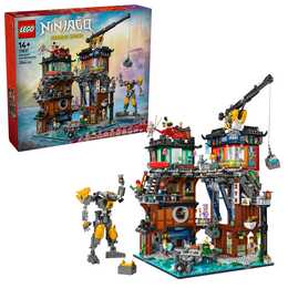 LEGO Ninjago NINJAGO City Werkstätten (71837, seltenes Set)