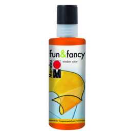 MARABU Fensterfarbe Fun & Fancy (80 ml, Orange)
