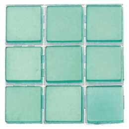 GLOREX Pièce de mosaïque (Turquoise, Plastique, 63 pièce)