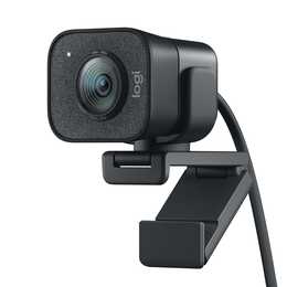 LOGITECH StreamCam Webcam (1920 x 1080, Grau)