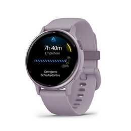 GARMIN Vívoactive 5 (42.2 mm, Taille unique, Orchidée, Silicone)