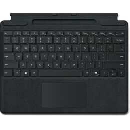 MICROSOFT Type Cover / Tablet Tastatur (13", Surface Pro 9, Surface Pro 10, Surface Pro X, Surface Pro 8, Schwarz)