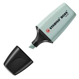 STABILO Evidenziatore Boss Mini Naturevibes (Verde acqua, 1 pezzo)