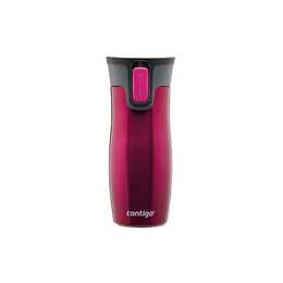 CONTIGO Thermobecher West Loop (0.47 l, Rosa)