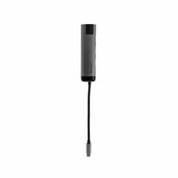 VERBATIM USB-Hub (4 Ports, RJ-45, USB Typ-C, USB Typ-A)